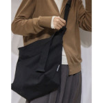 Crossbody Bag One Shoulder Black Canvas Bag VB Bag