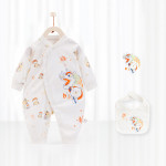 Baby's Pure Cotton Thermal Jumpsuit