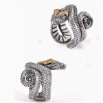 Ring Men's Trendy Pure Silver Personality Domineering Dragon