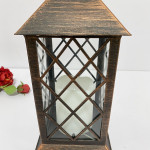 Outdoor Solar Wind LED Plastic Lantern