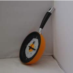 Boiled egg pot wall clock