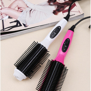 Double purpose comb Curly hair straight