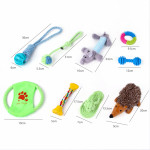 Pet Dog Cotton Rope Bite Resistant Plush Teeth Cleaning Toy Set