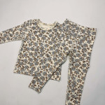 Fashion Homewear Pajamas Print Parent-Child Suit