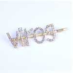 Constellation Word Clip English Character DIY Hairpin Hair Accessories Personalized Custom Wholesale