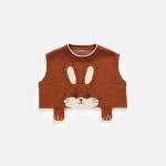 Cute Girls Knit High-end Parent-child Vest