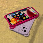 Purple Silicone Fall Proof All Inclusive Phone Case