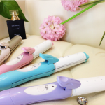 Hair curler ceramic coated curling iron