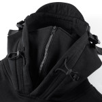 Black Men's Spring And Autumn Function Wind Mask Hoodie