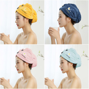 Hair Strong Water Absorption Does Not Hurt Hair Shampoo Bag Headscarf