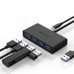 ORICO G11-H4 Laptop USB3.0 Hub HUB Extension Cable With Auxiliary Power Supply Port