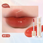 Iced Tea Mirror Lip Glaze Mirror Water Gloss Lip Gloss Glass Jelly Lip Brown Lipstick