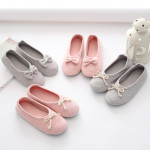 Maternity Indoor Floor Household Shoes Cotton Slipper Female