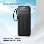 Portable Power Bank 2 USB LED Fast Charger Battery Suitable For Mobile Phones