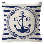 Sofa Living Room Ocean Pattern Pillow