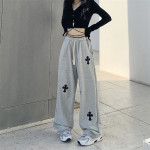 High Street Cool Wide Leg Sports Loose Cross Pants