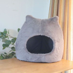 Cat Nest Autumn And Winter Warm Kittens Removable And Washable Cat Bed Semi-closed Cat Ears Cat Nest Four Seasons Universal