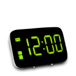 LED Digital Alarm Clock Snooze Large LCD Display Battery 