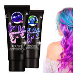 Professional Use Colour Cream Magical Thermochromic Semi Tool Permanent Purple Grey Dye Green Hair Paint Blue Color