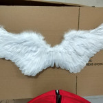 Feather Wings Factory Direct Sales New Swallow-Shaped Angel Feather Wings Angel Wings Wings Props Stage Props