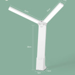 Student Dormitory Creative Flip-top Touch Eye Protection Folding Led Desk Lamp