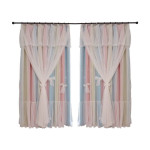 Nordic Simple Hollow Star Princess Wind Bedroom Blackout Curtains