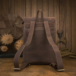 Men's Casual Leather British Backpack