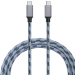 TYPE-C Fast PD Data Cable 5 Core Braided