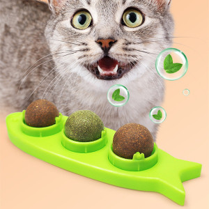 Pet cat molar stick toy 3 in 1 combination