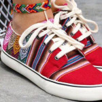 Ethnic style sports couple board shoes