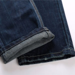 Men's Jeans Wear Hole Straight Tube