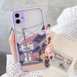 Chinese Style Construction Silicone Phone Case