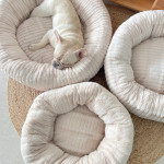 Soft Thickened Warm Kennel Round Cat Dog Pad