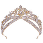 Wedding Crown Headdress Bridal Rhinestone Wedding Style Crown Accessories