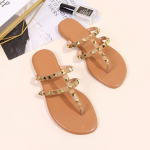 Rivet Soft Bottom Sandals And Slippers Rivet Soft Bottom Sandals And Slippers