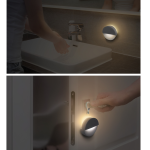 Bluetooth night light smart sensor bedside lamp mini corridor bathroom bedroom lamp