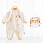 Baby's Pure Cotton Thermal Jumpsuit