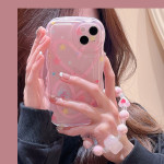 New Love Air Cushion Phone Case With Chain