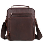 Casual Retro Large-capacity Leather Men's Bag