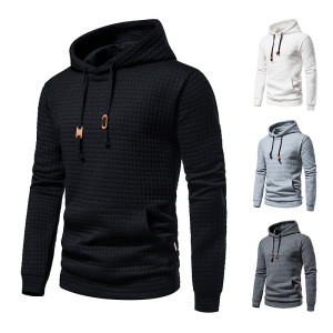 The New European Code Men's Casual Pullover Jacquard Sweater