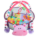 3‑In‑1 Baby Play Mat Fitness Frame Infant Gym Playing Mat with Balls Pendant Toy Set2# 