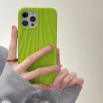 Simple Personality Fluorescent Green Phone Case