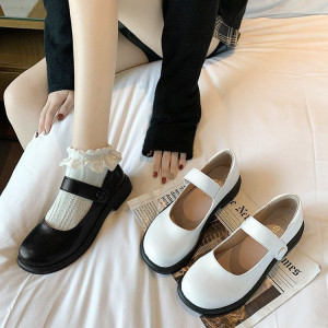 Women's New Flat College Style Mary Jane Shoes