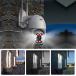 Outdoor waterproof graffiti surveillance camera