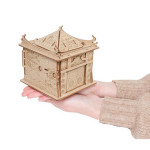 Wooden Mechanism Decryption Box Level 10 Puzzle Toy