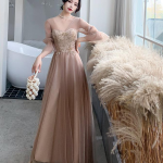 Summer Sister Group Wedding Korean Evening Dress