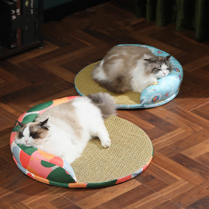 Pet Mat Nest Cat Sofa Summer Rattan Seat