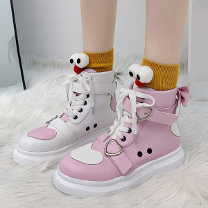 High top casual shoes