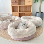 Soft Thickened Warm Kennel Round Cat Dog Pad