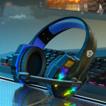 New E-sports Gaming Headset Colorful Light-emitting RGB Headset